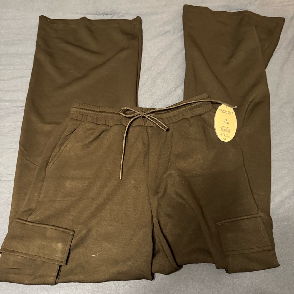 Scoop NYC Dark Black cargo pants